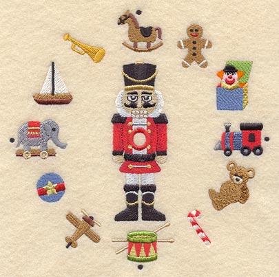 Nutcracker Clock