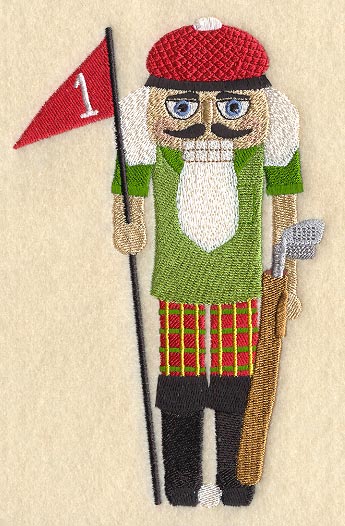 Golfer Nutcracker