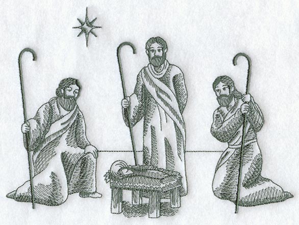 Shepherd Scene (Toile)