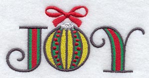 Joy Gift Ornament