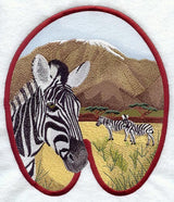 Zebra Track Scene