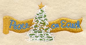 Peace on Earth with Dove Tree