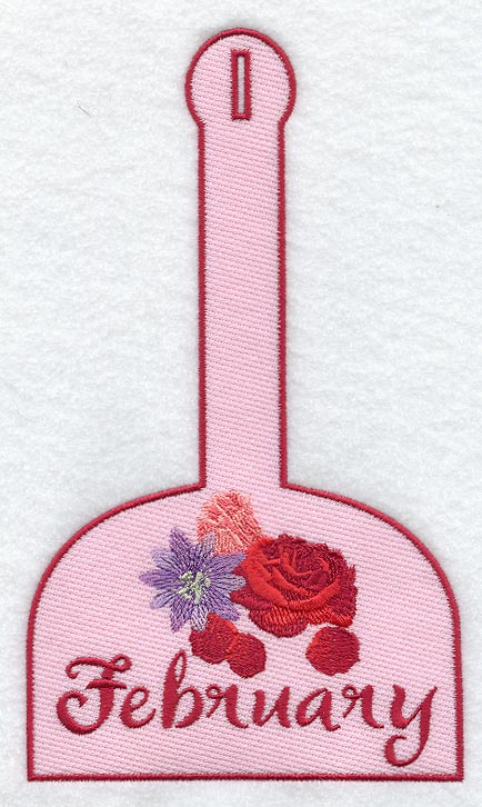 February Towel Topper