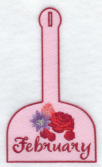 February Towel Topper