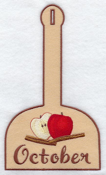 October Towel Topper – Embroidery Library