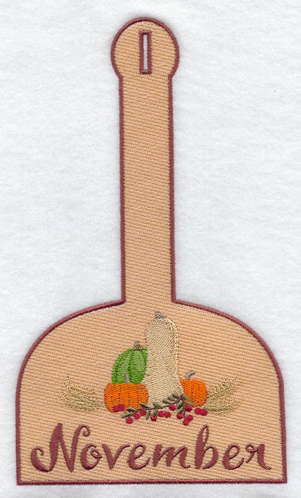 November Towel Topper
