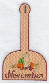 November Towel Topper
