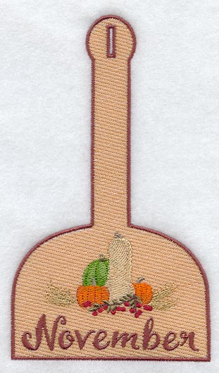 November Towel Topper