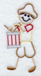 Stick Figure 12th Day of Christmas