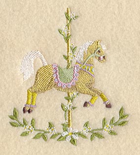 Carousel Horse - Spring