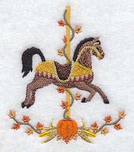 Carousel Horse - Autumn