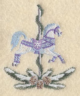 Carousel Horse - Winter