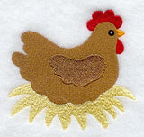 Nesting Hen