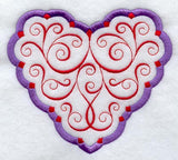 Lacy Valentine Heart I