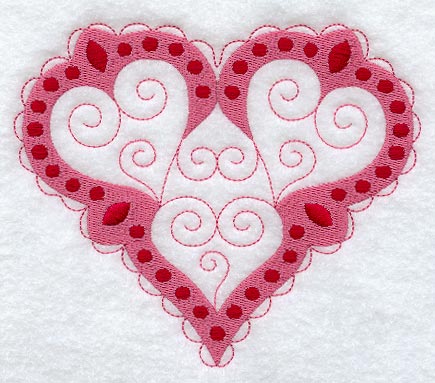 Lacy Valentine Heart II