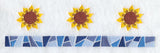 Sunflower Mosaic Border