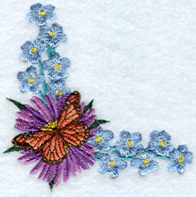 Floral Spray Corner - Spring