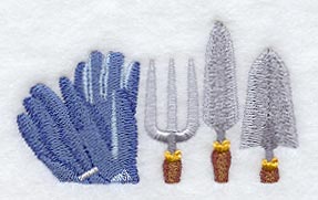 Gardening Tools Pocket Topper