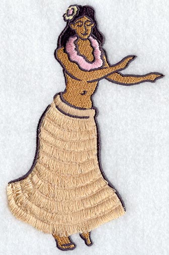 Hula Dancer (Fringe)