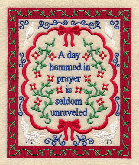 Day Hemmed in Prayer