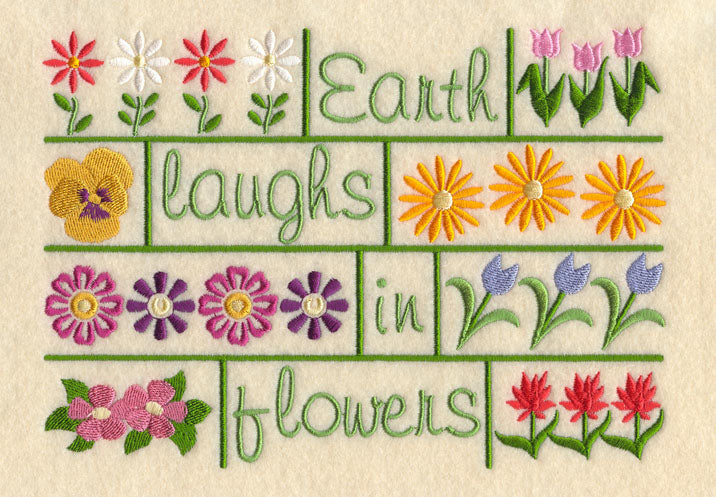 Earth Laughs In Flowers
