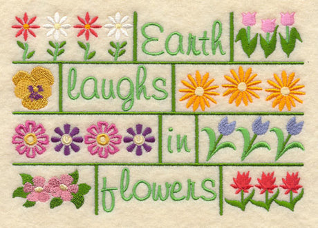 Earth Laughs In Flowers