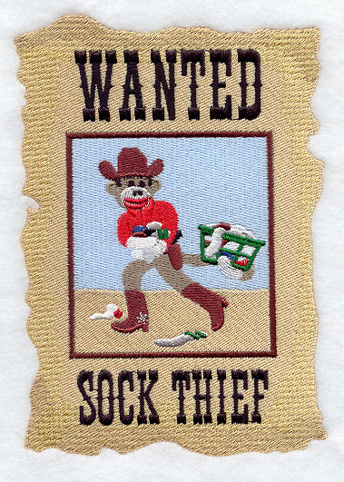 Sock Monkey Thief