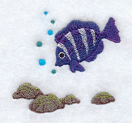 Tropical Fish and Rocks