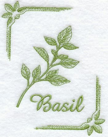 Basil Herb (Toile)