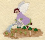 Gardening Angel Watering Garden