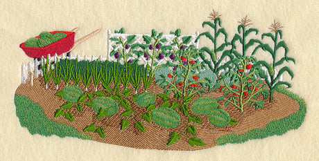 Vegetable Garden Scene