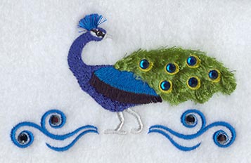 Proud as a Peacock (Fringe, Crystals)