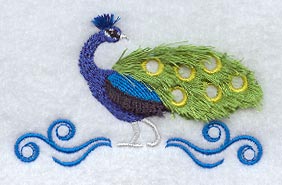 Proud as a Peacock (Fringe, Crystals)