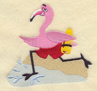 Lifeguard Flamingo Floyd