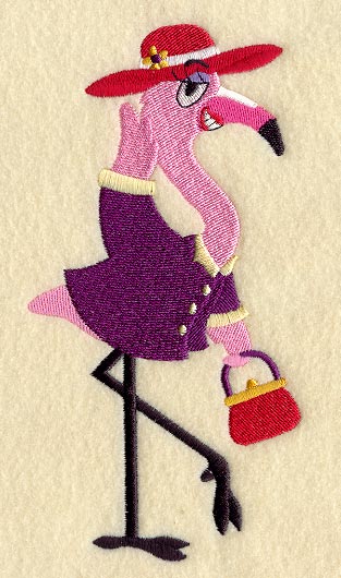 Red Hat Flamingo Flossie