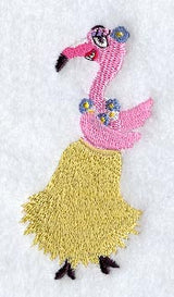 Hula Dancer Flamingo Flossie
