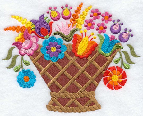 Hungarian Flower Basket