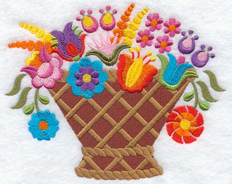 Hungarian Flower Basket