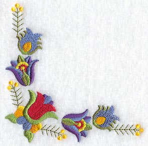 Hungarian Floral Corner