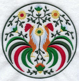 Polish Rooster Medallion  - Lg