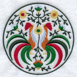 Polish Rooster Medallion  - Lg