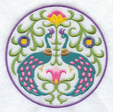 Polish Circle Peacock