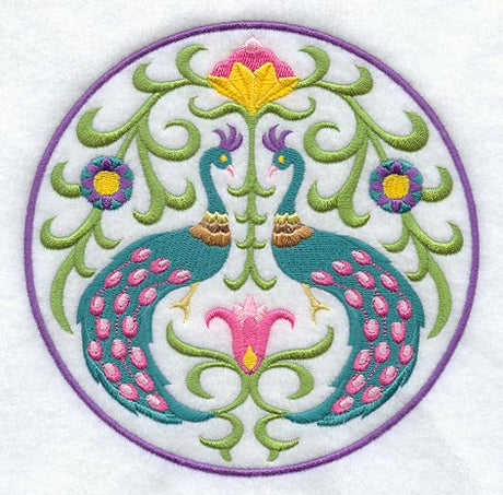 Polish Circle Peacock