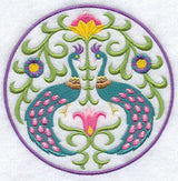 Polish Circle Peacock