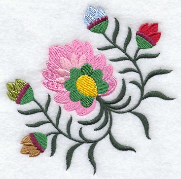 Hungarian Flower and Buds