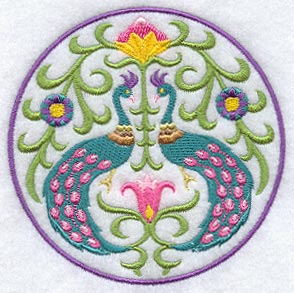 Polish Circle Peacock