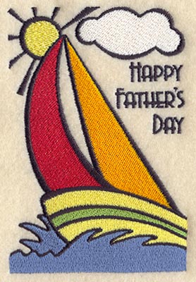 Father's Day Sailboat Card