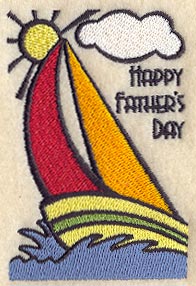 Father's Day Sailboat Card