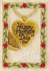 Mother's Day Locket Card