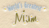 World's Greatest Mum Pocket Top - Lg